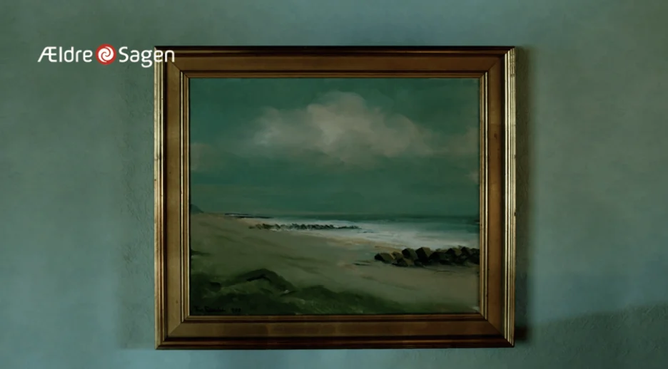Screenshot of the frontpage for Vi er ældre-sagen