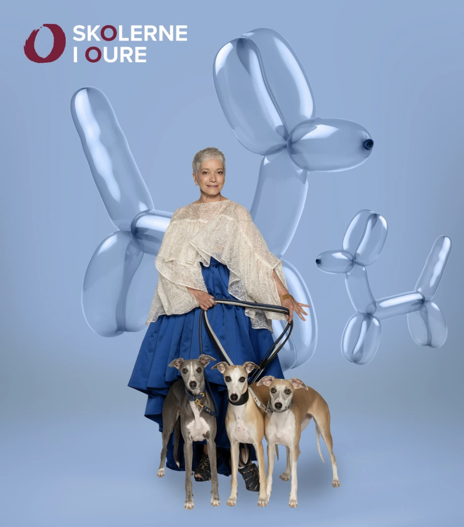 Screenshot of the frontpage for Oure (performing arts)