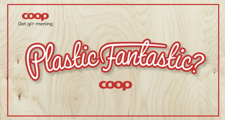 Screenshot of the frontpage for Plastic fantastic
