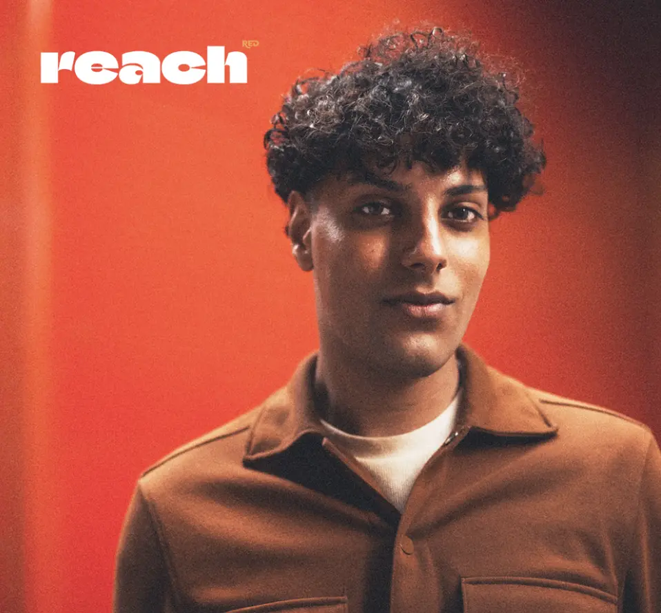Screenshot of the frontpage for RED reach